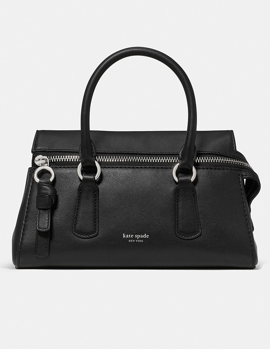 Bolsa satchel de piel para mujer