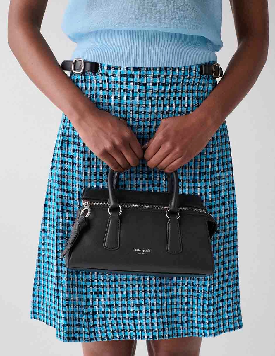 Bolsa satchel de piel para mujer 5