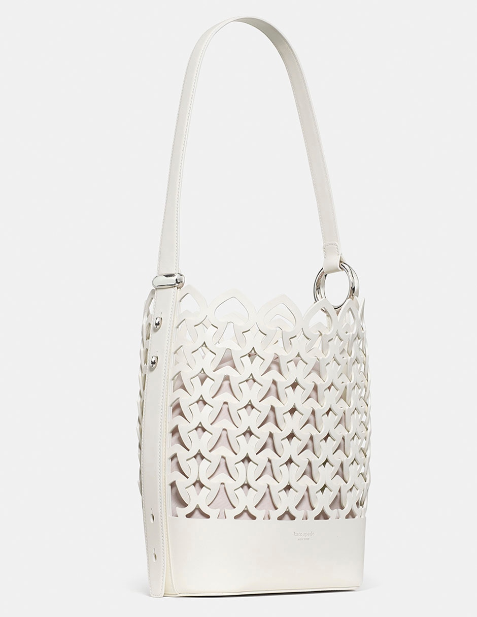 Bolsa bucket Primavera 2019 de cuero para mujer 2