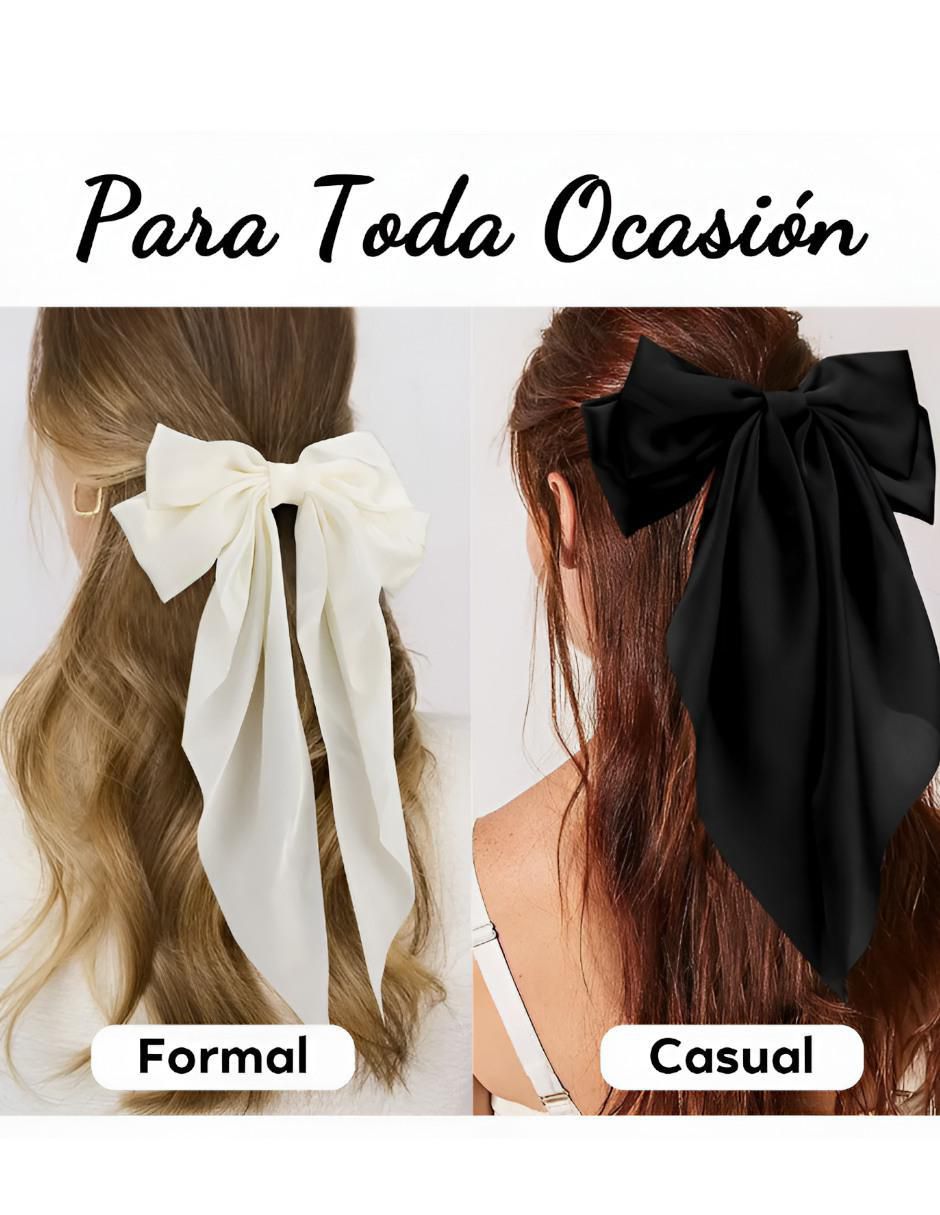 Set de 3 moños para cabello 2