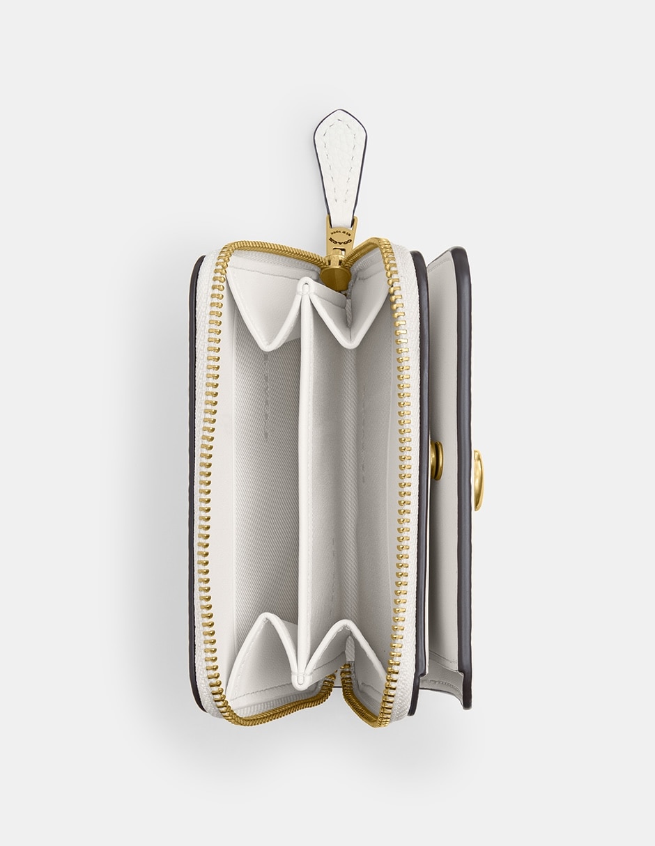 Cartera Polished Pebble Leather para mujer 4