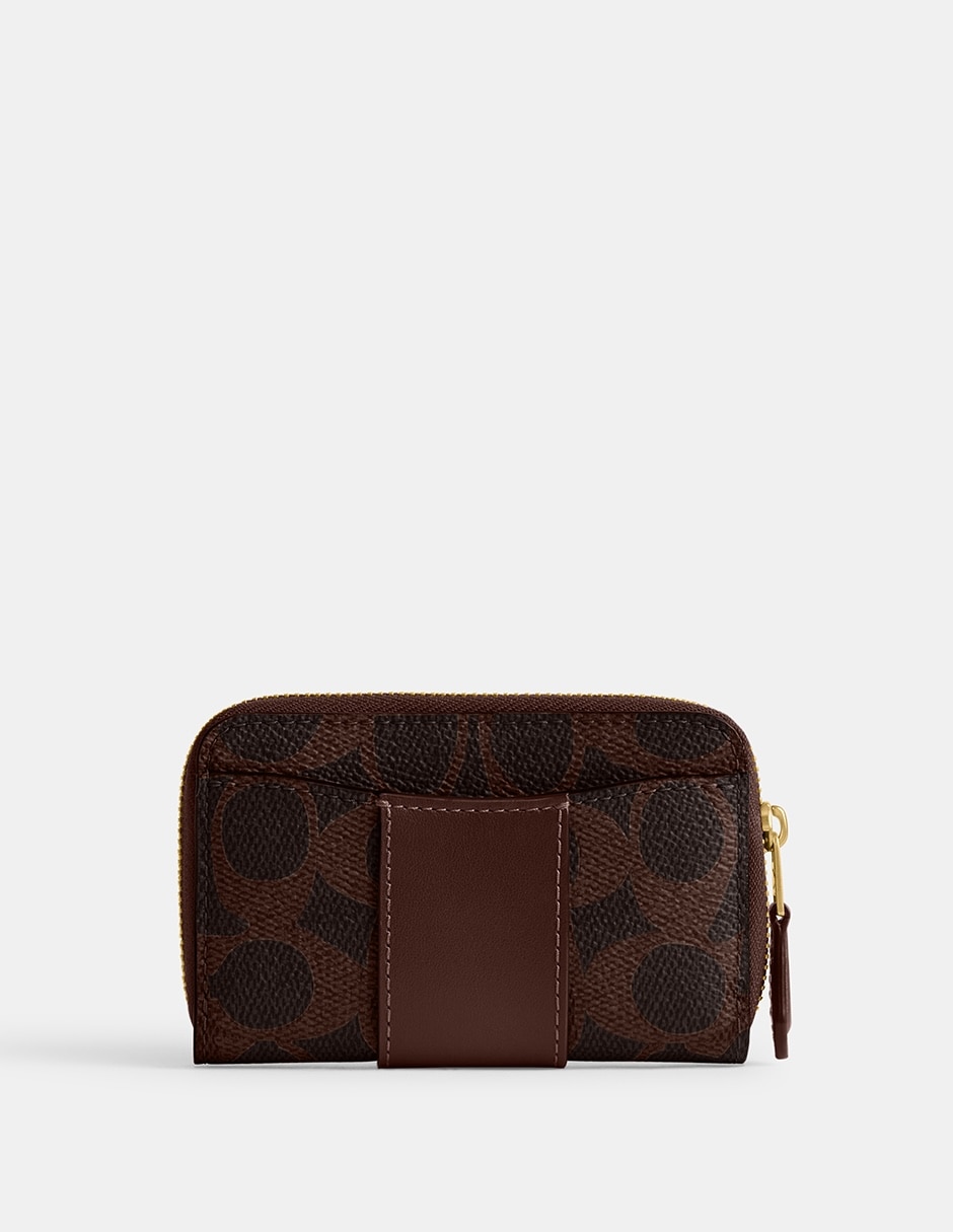 Tarjetero Coated canvas signature para mujer 2