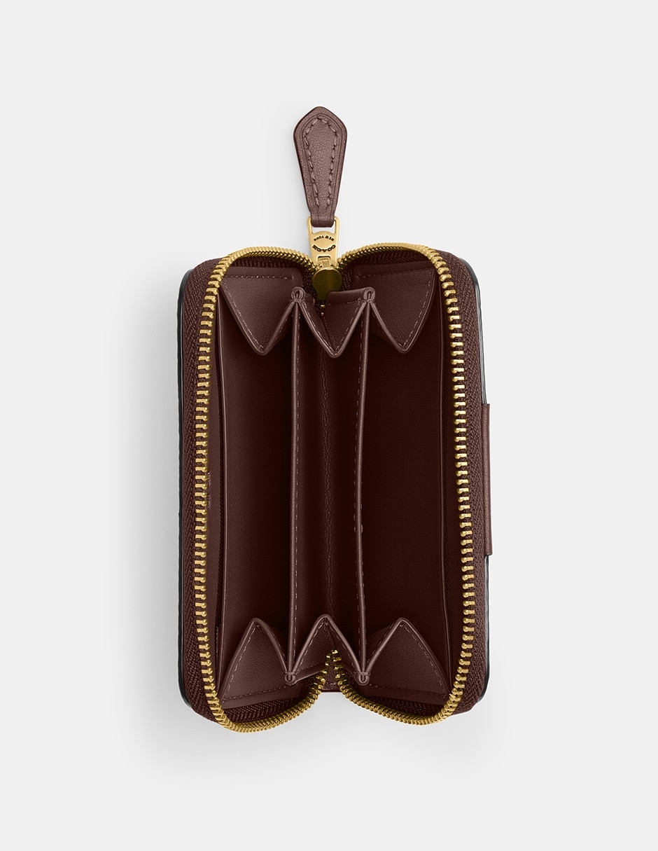 Tarjetero Coated canvas signature para mujer 3