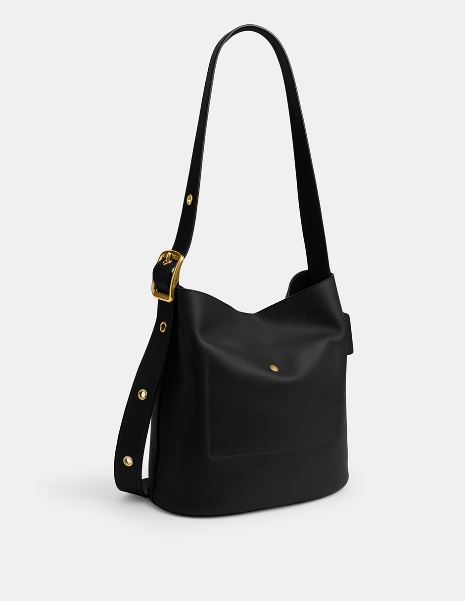 Bolsa shoulder Natural Grain Leather de piel para mujer 2