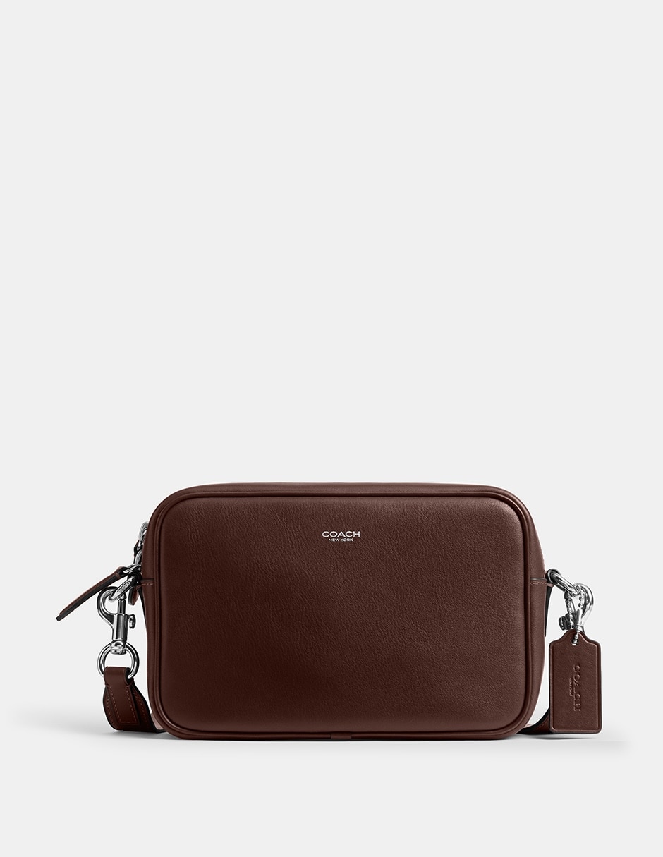 Bolsa crossbody Natural Grain Leather de piel para hombre Bolsa crossbody Natural Grain Leather de piel para hombre