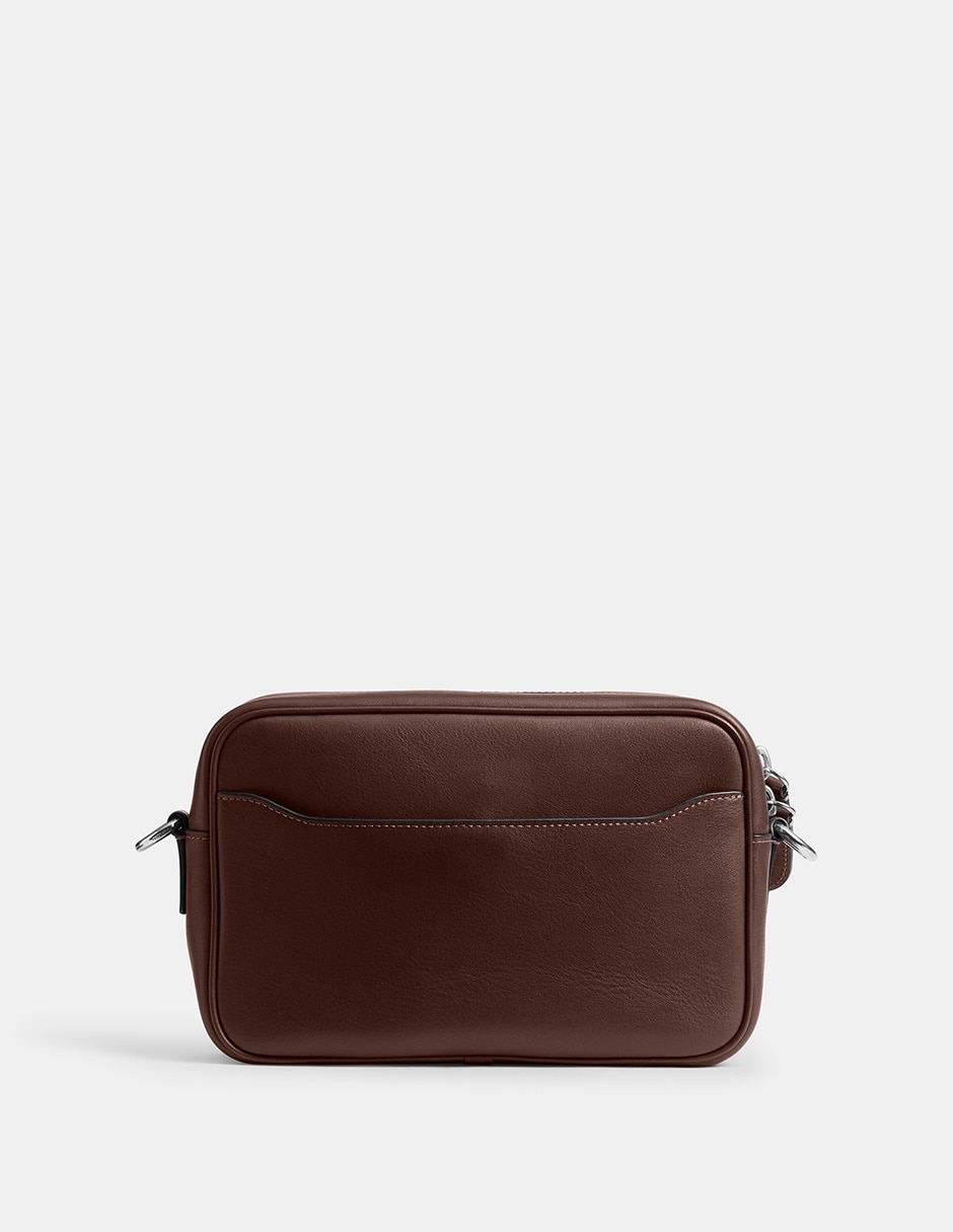 Bolsa crossbody Natural Grain Leather de piel para hombre 3