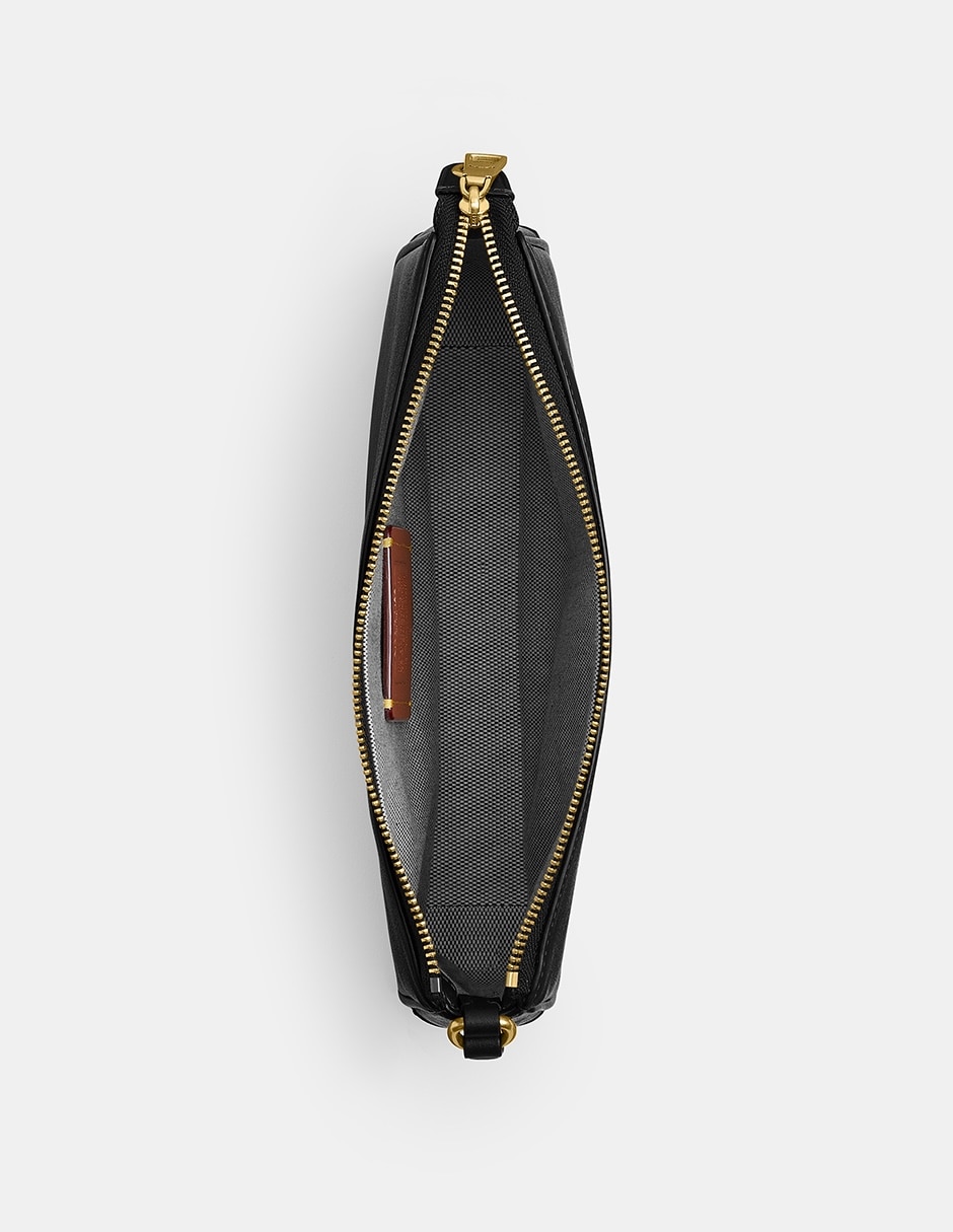 Bolsa shoulder natural grain leather de piel para mujer 4