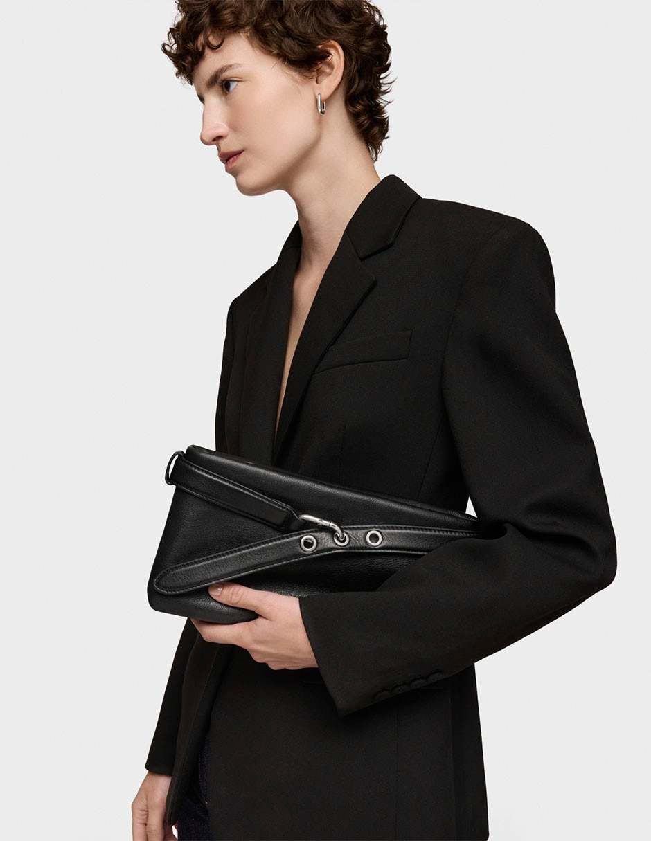 Bolsa clutch Hold de piel para mujer 4