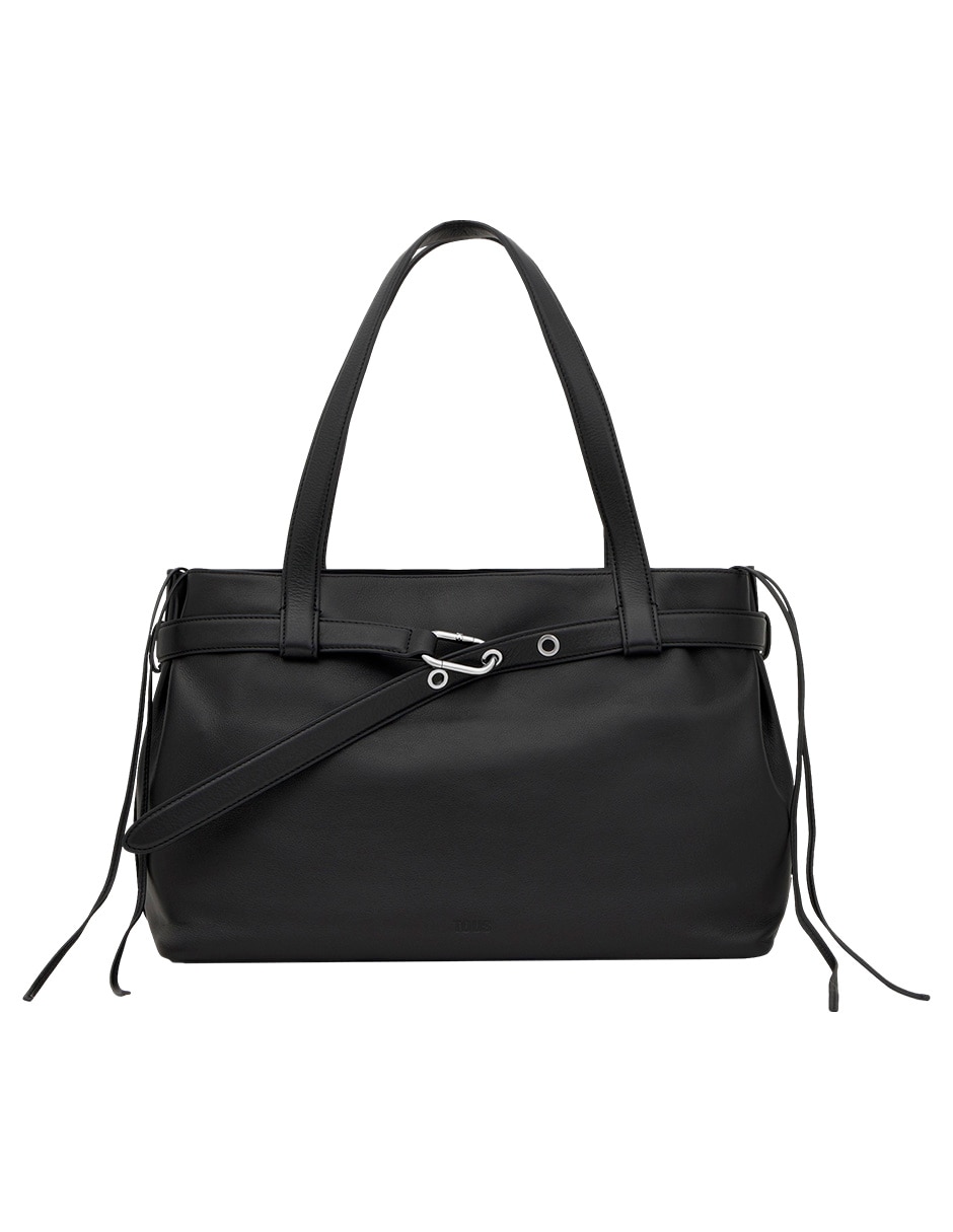 BOLSA Shopper grande TOU PIEL C, NEGRO