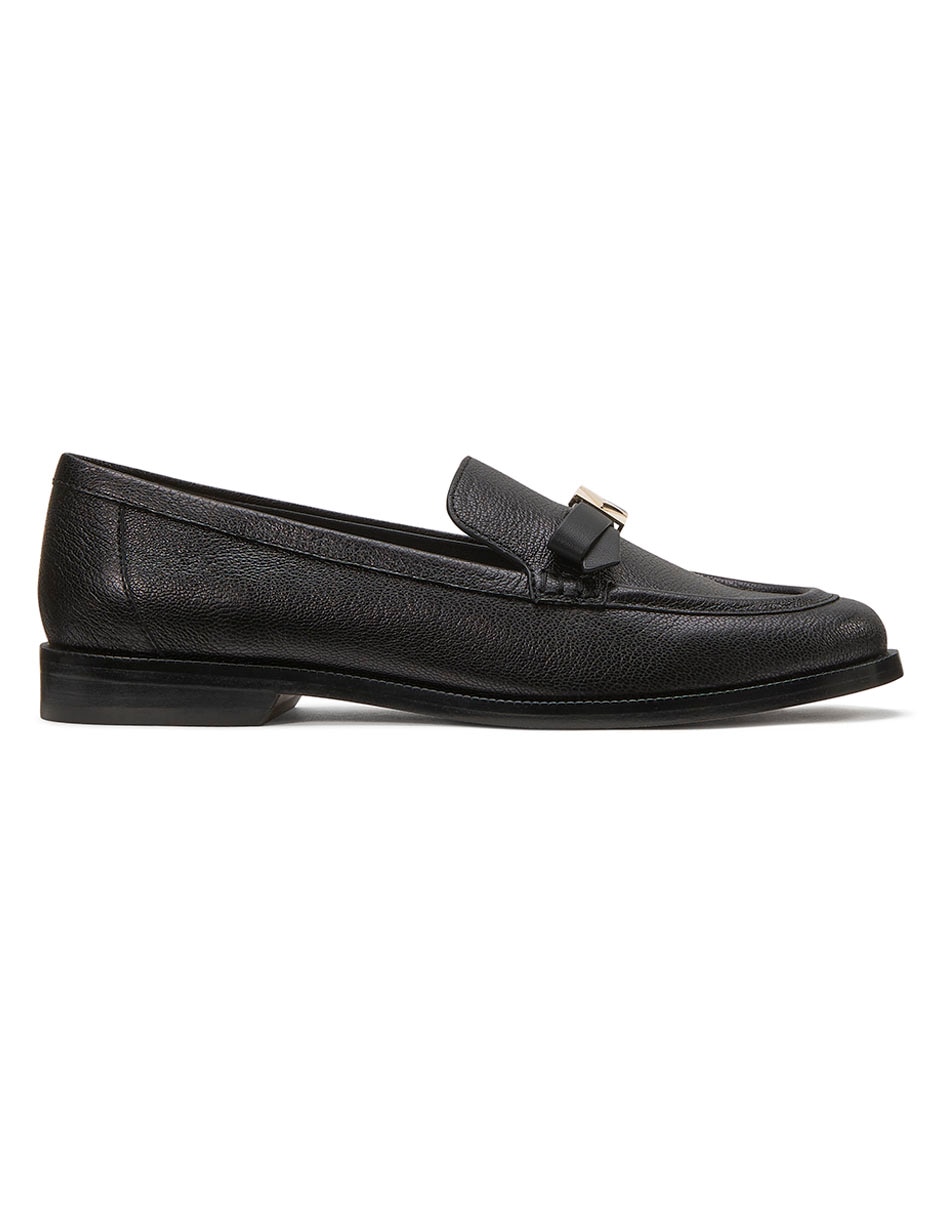 Mocasín de cuero para mujer