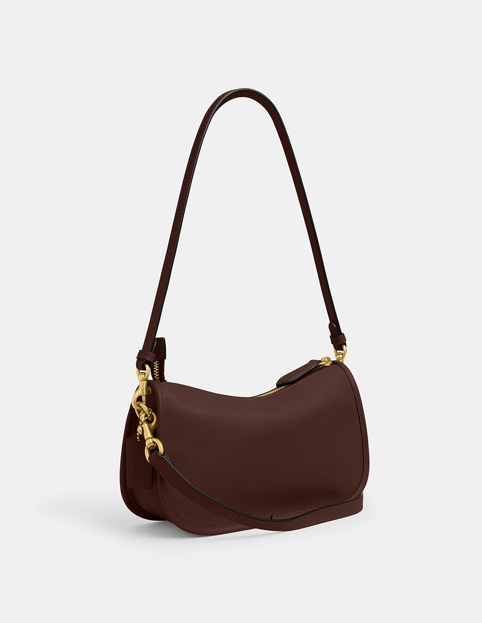 Bolsa Crossbody Natural Grain Leather de piel para mujer 4