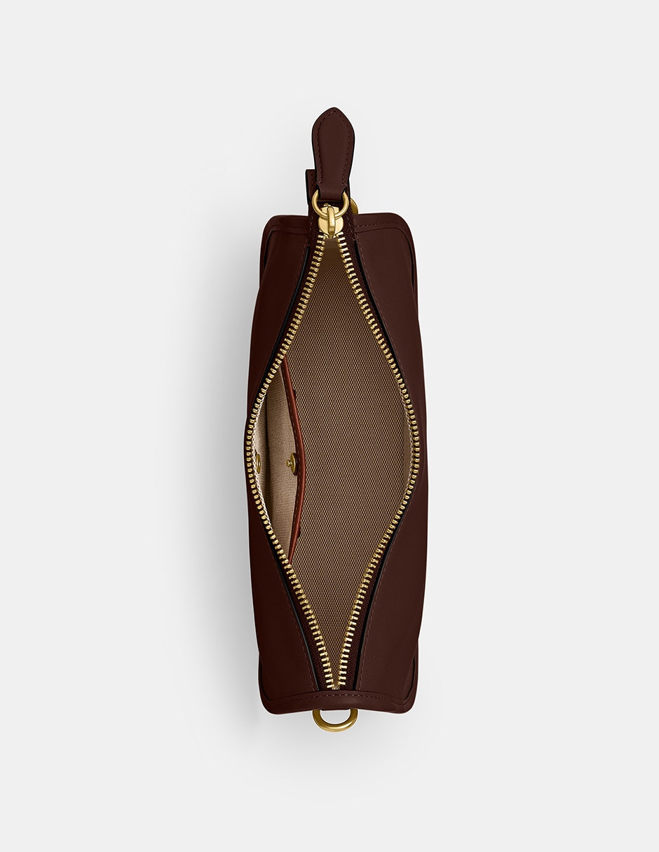 Bolsa Crossbody Natural Grain Leather de piel para mujer 5