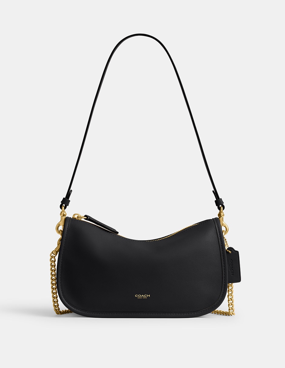 Bolsa crossbody Natural Grain Leather de piel para mujer