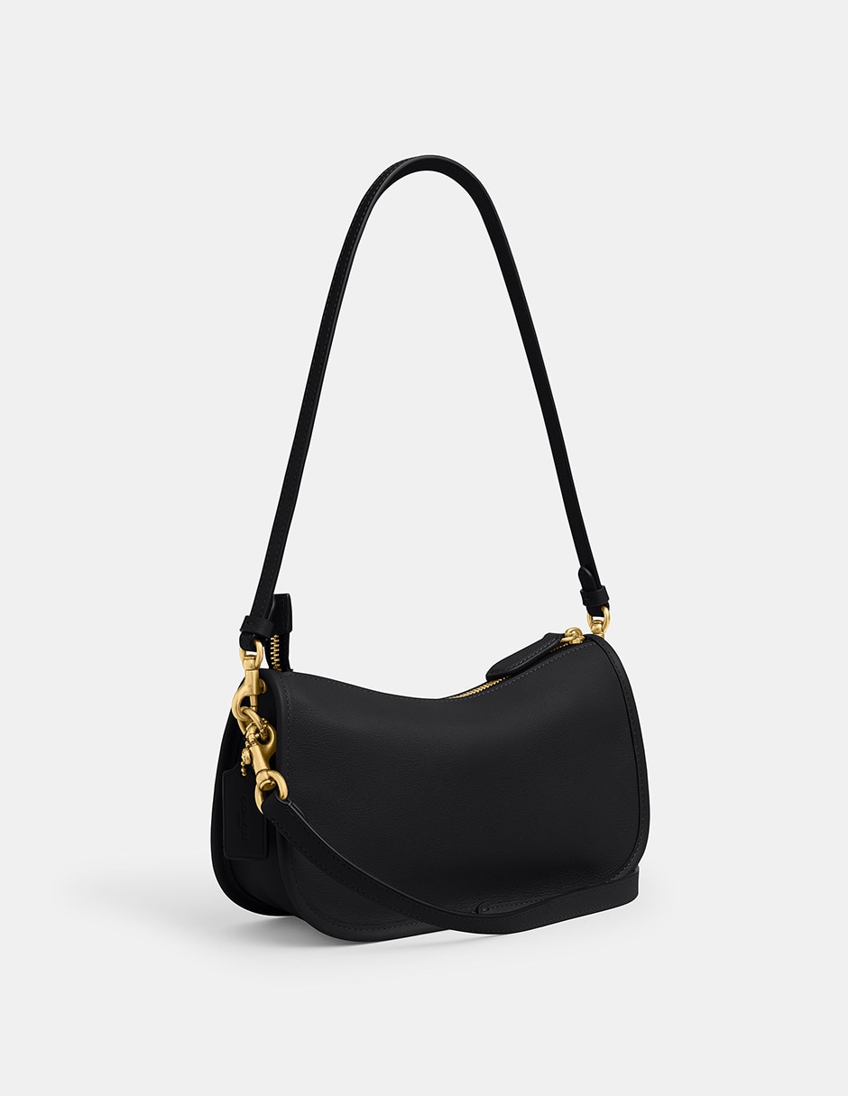 Bolsa crossbody Natural Grain Leather de piel para mujer 4