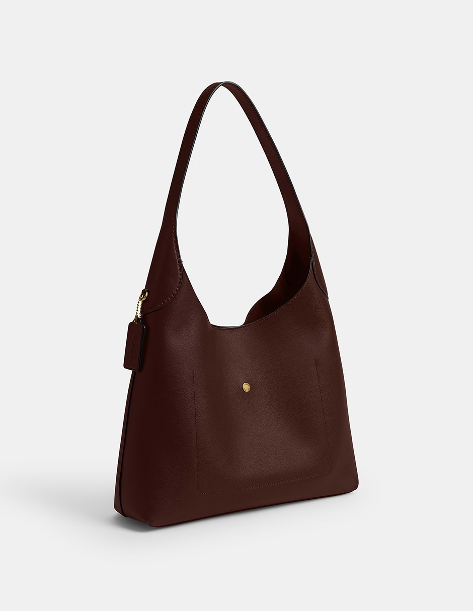 Bolsa Shoulder Natural Grain Leather de piel para mujer 4