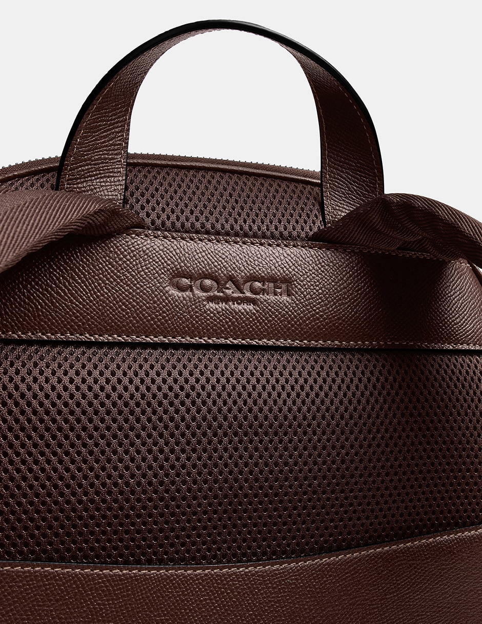 Mochila casual Crossgrain Texture Leather para hombre 3