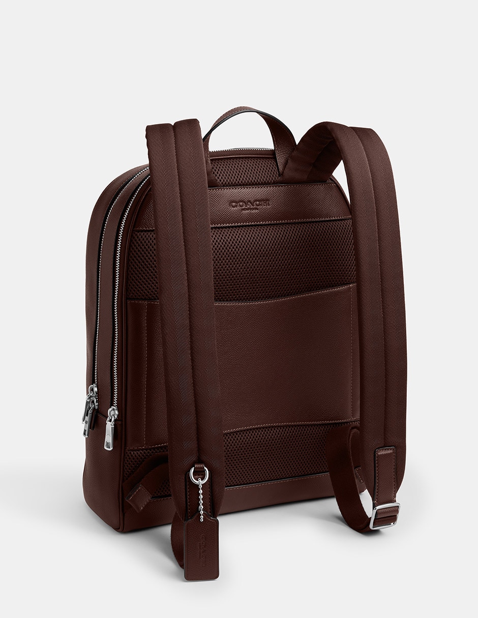 Mochila casual Crossgrain Texture Leather para hombre 5