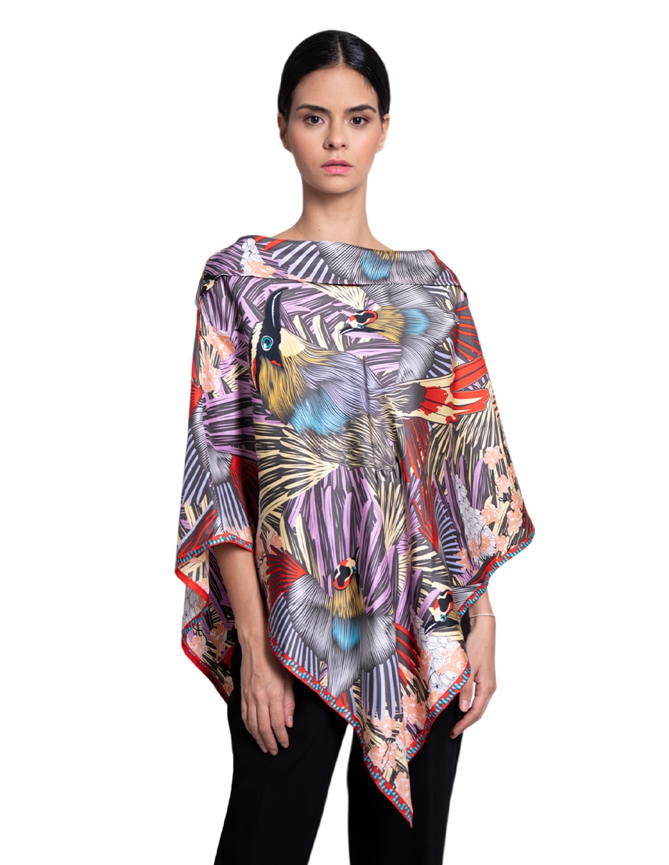 Poncho para mujer