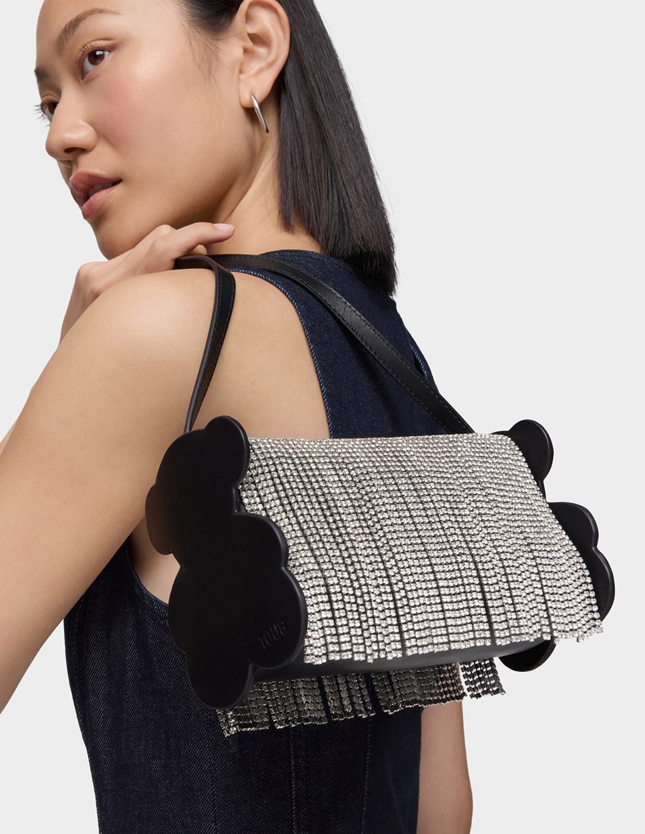 Bolsa shoulder Salsi de cuero para mujer 7