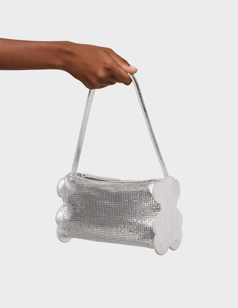 Bolsa shoulder Salsi de cuero para mujer 8