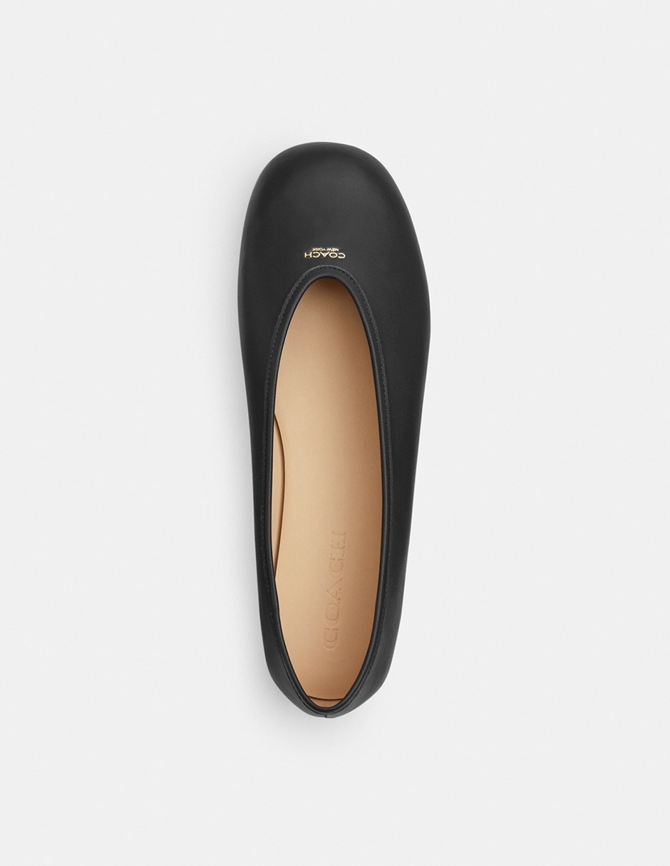 Balerina Houston de piel para mujer 5