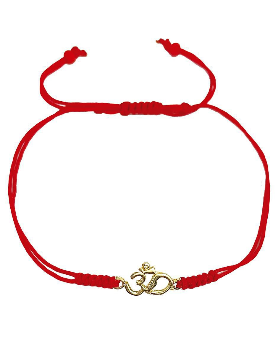Pulsera de plata con acabado baño de oro 2