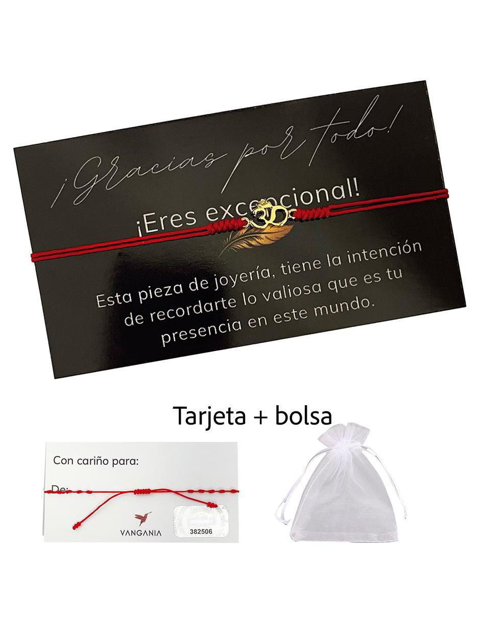 Pulsera de plata con acabado baño de oro 9