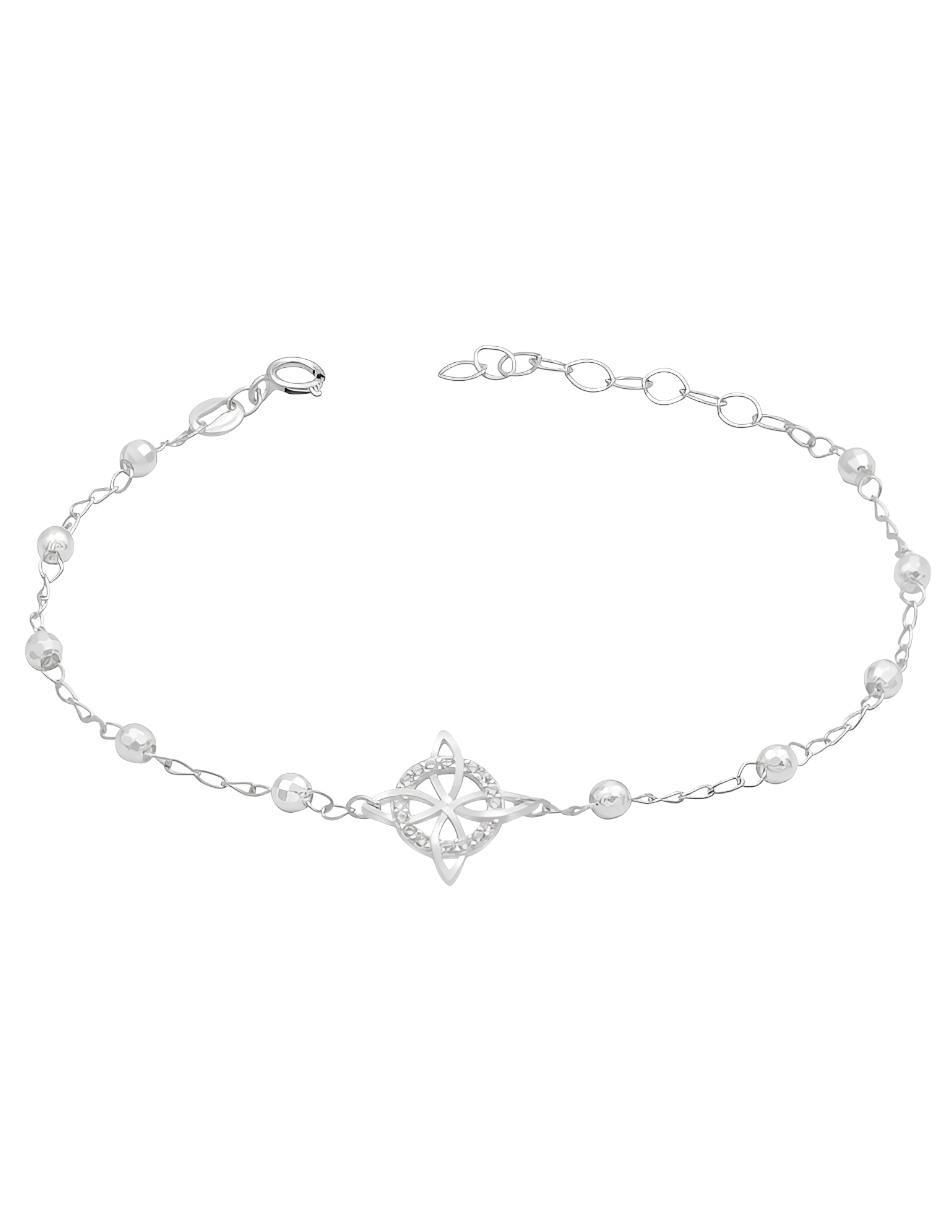 Pulsera de plata P 925 con acabado brillante