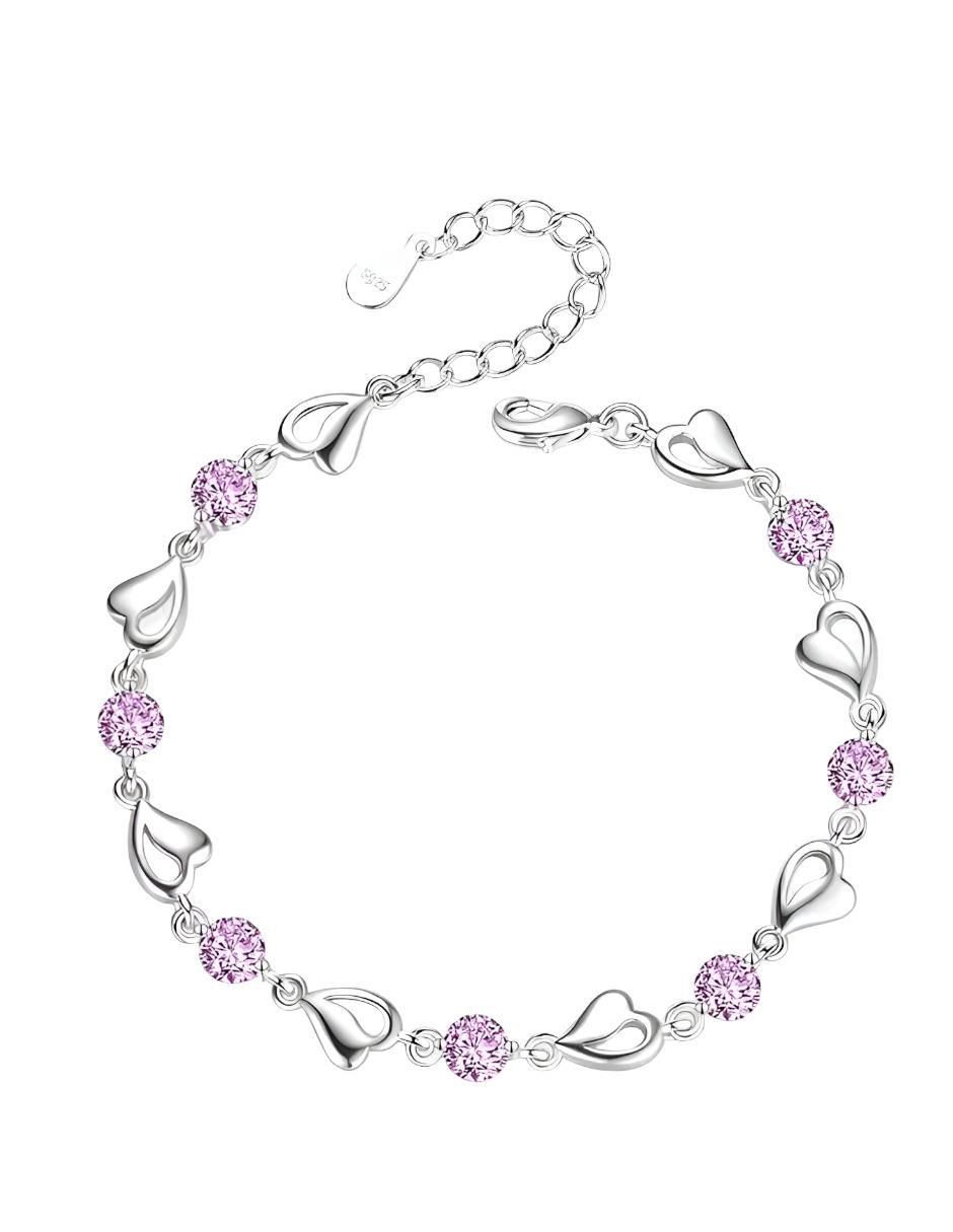 Pulsera de plata P 925 con acabado brillante
