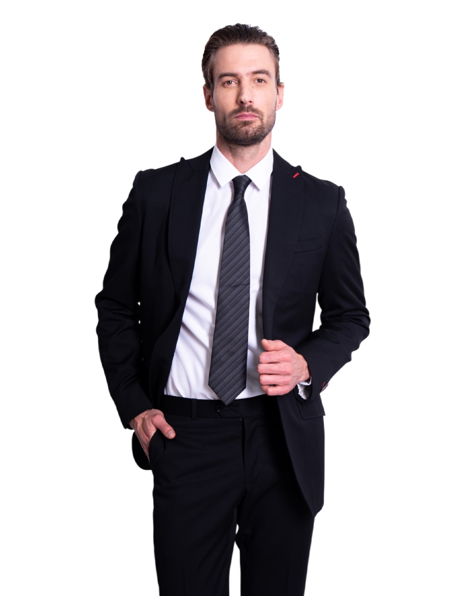 Corbata 6-8.5 cm de seda estampado gráfico para hombre 2
