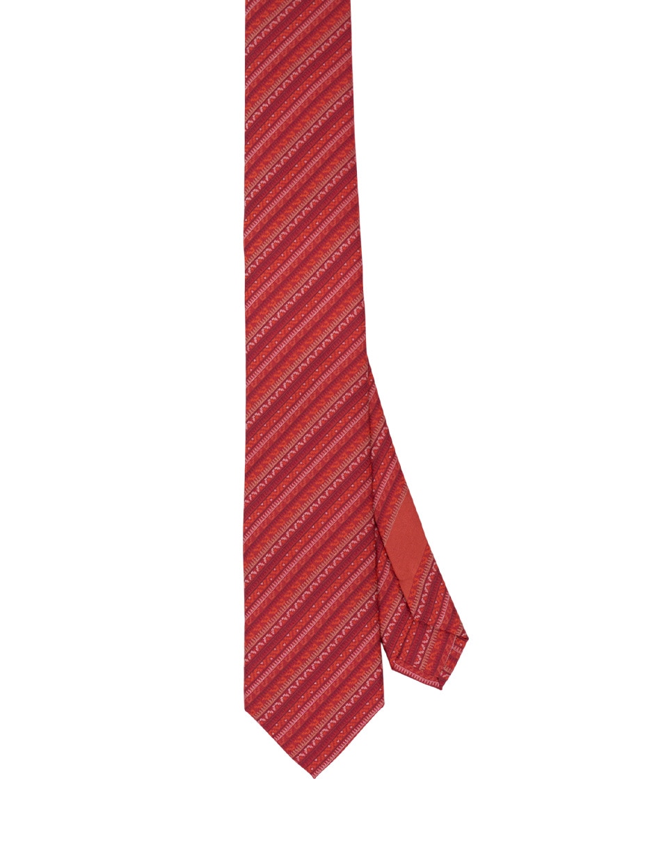 Corbata slim de seda para hombre