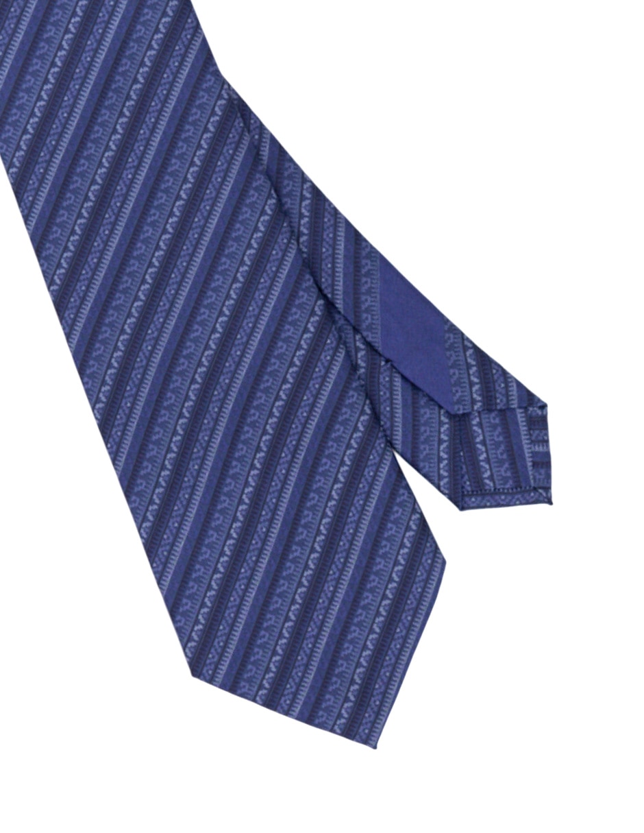 Corbata regular de seda para hombre 3