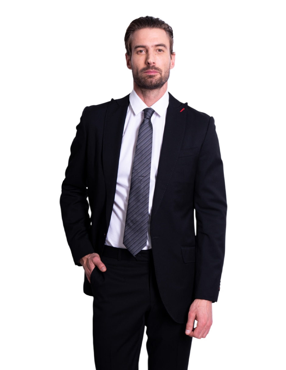 Corbata 6-8.5 cm de seda estampado gráfico para hombre 2