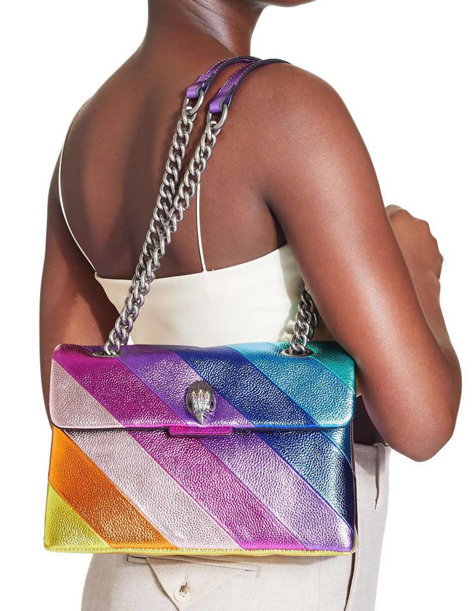 Bolsa crossbody Kensington de cuero para mujer 5