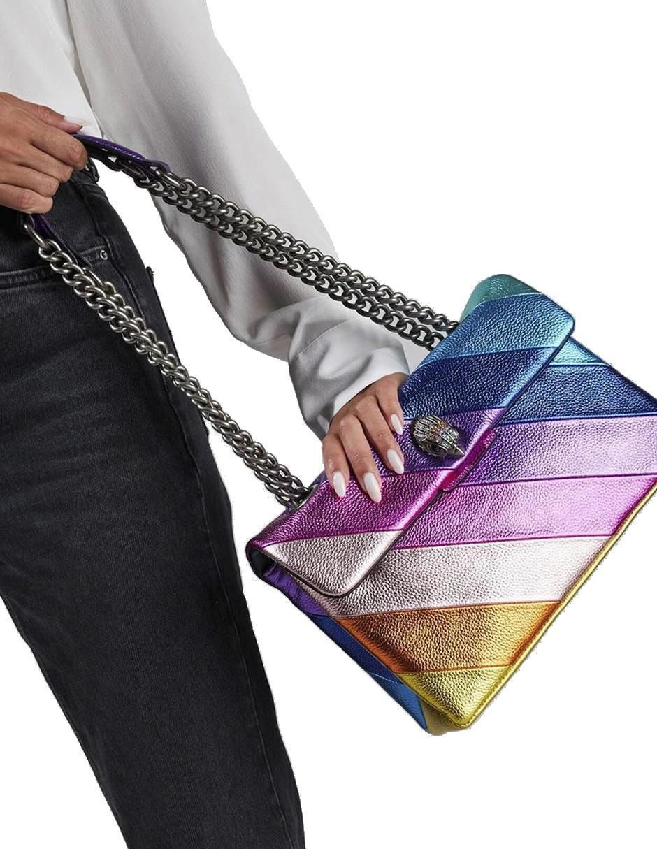 Bolsa crossbody Kensington de cuero para mujer 6