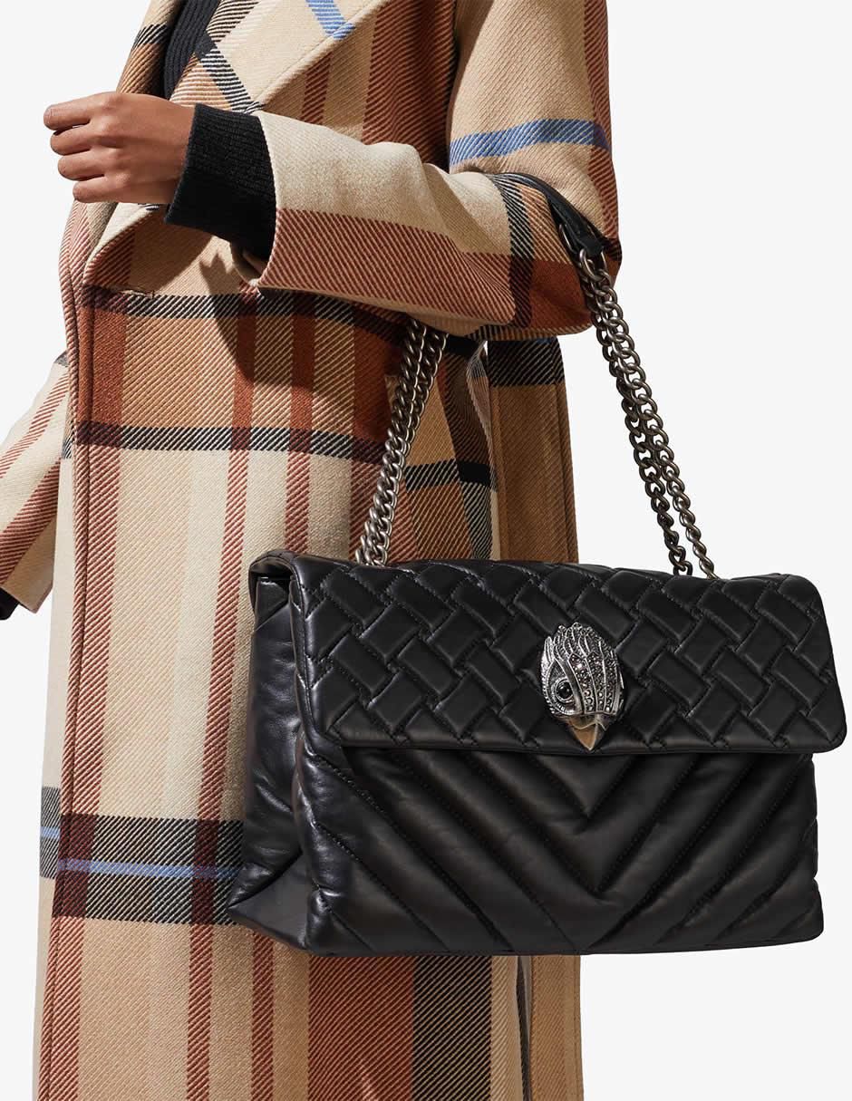 Bolsa crossbody Kensington London de piel para mujer 5