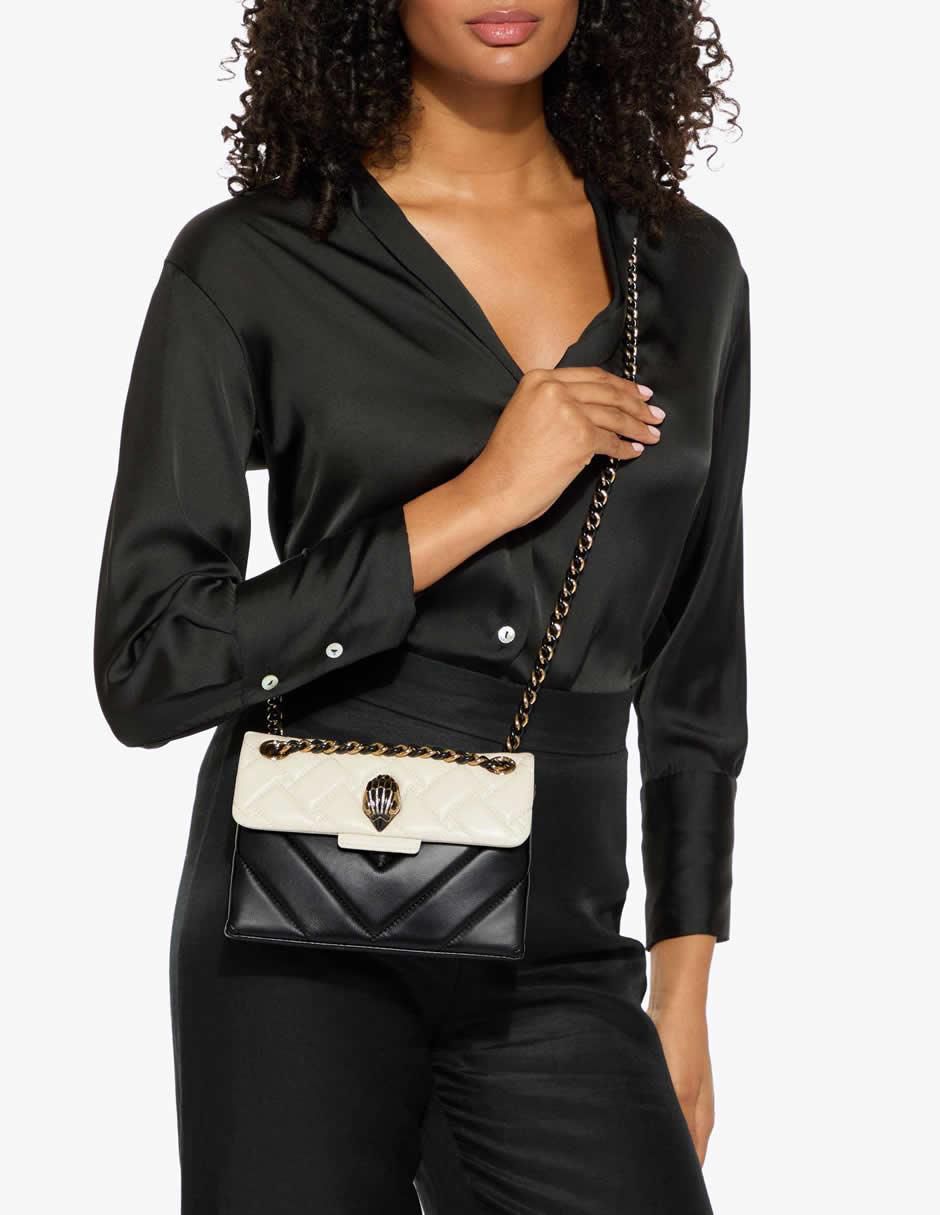 Bolsa crossbody Kensington London de piel para mujer 2