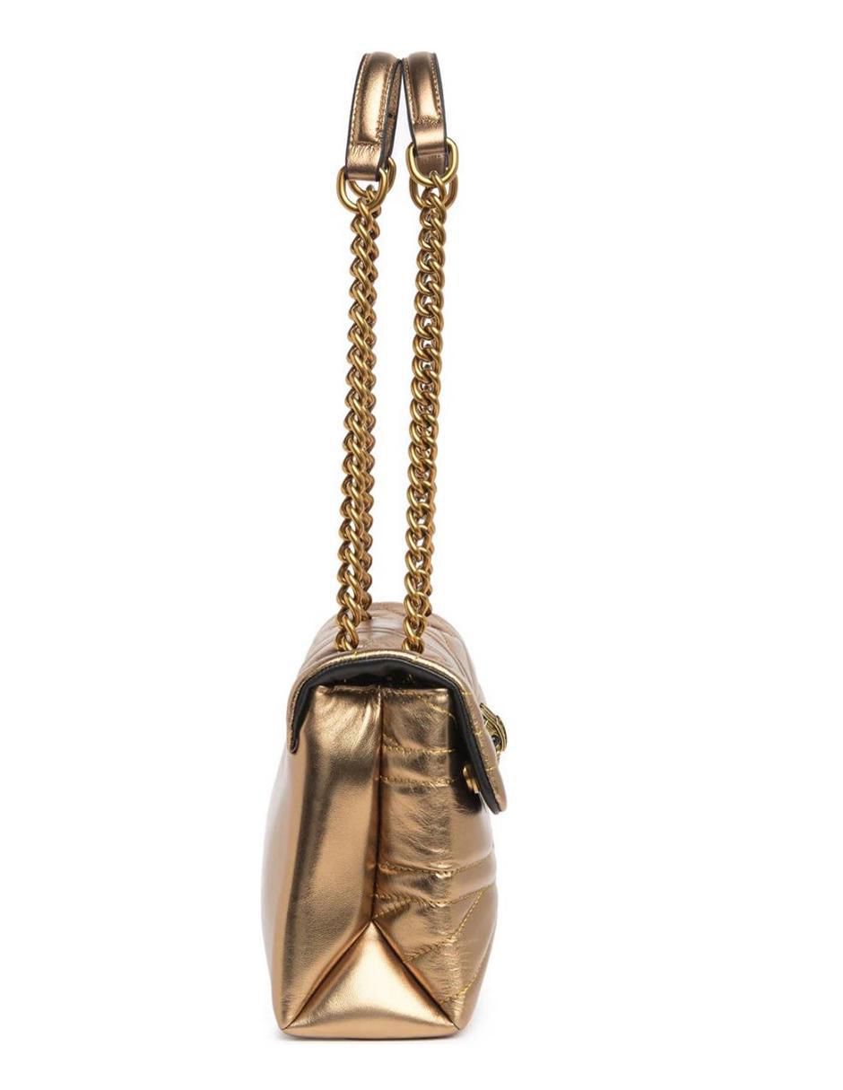 Bolsa crossbody Kensington Dorado London de piel para mujer 2