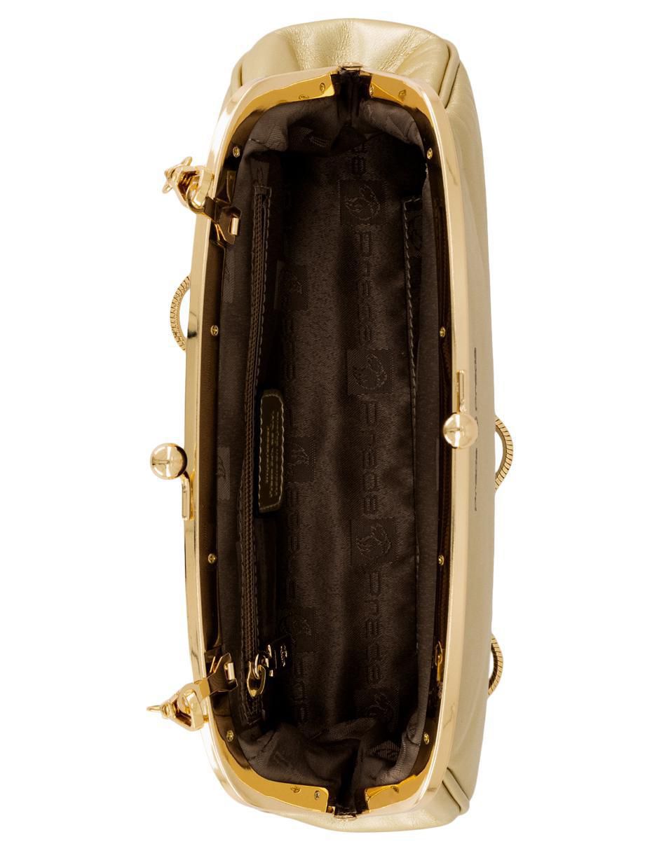 Bolsa clutch de piel para mujer 2