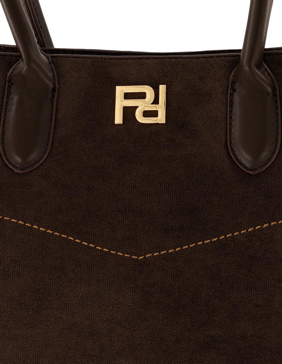 Bolsa shopper de piel vegana para mujer 4