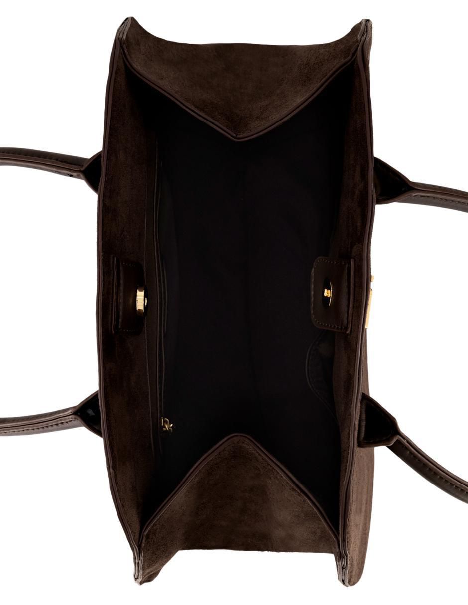 Bolsa shopper de piel vegana para mujer 5