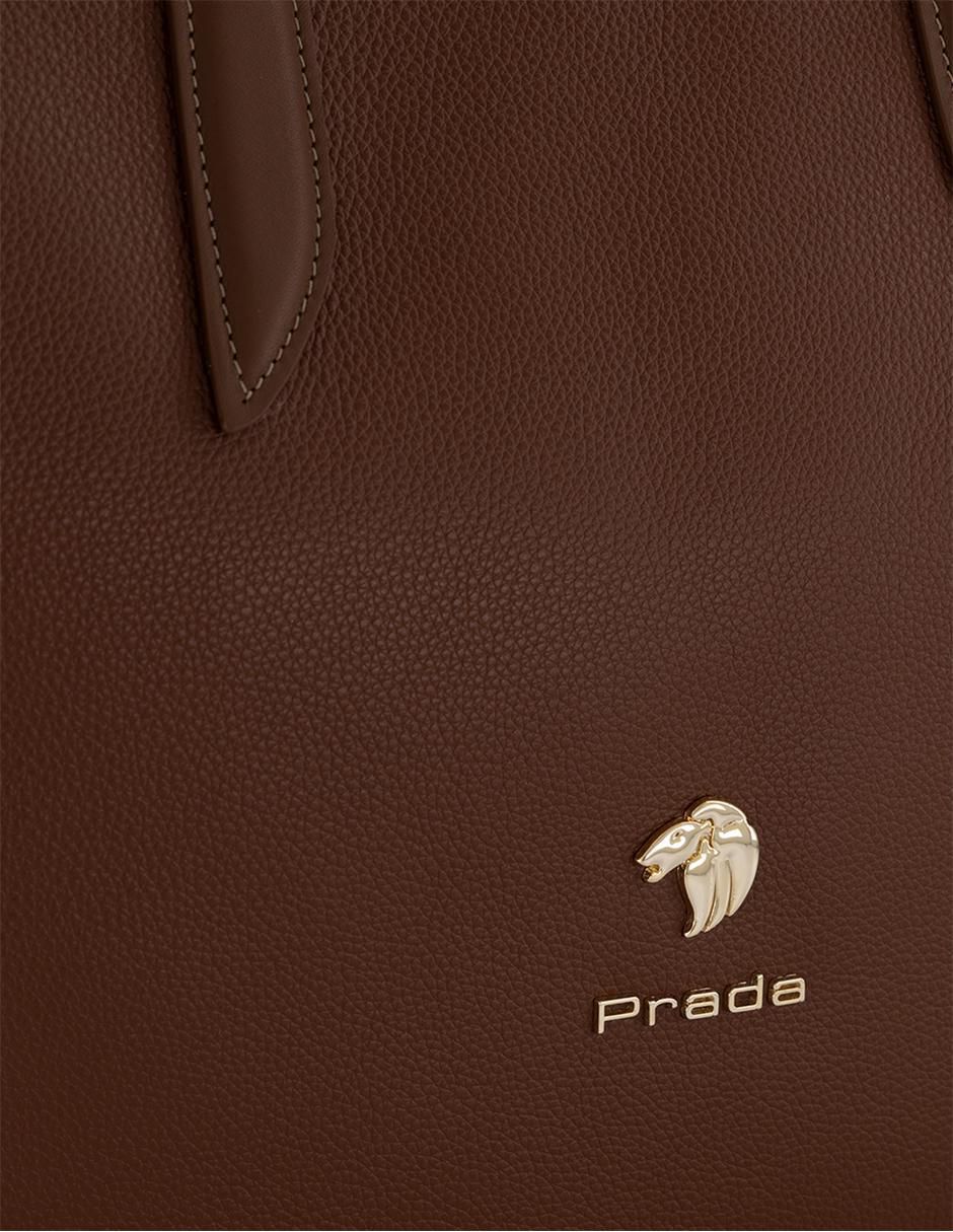 Bolsa shopper de piel para mujer 4