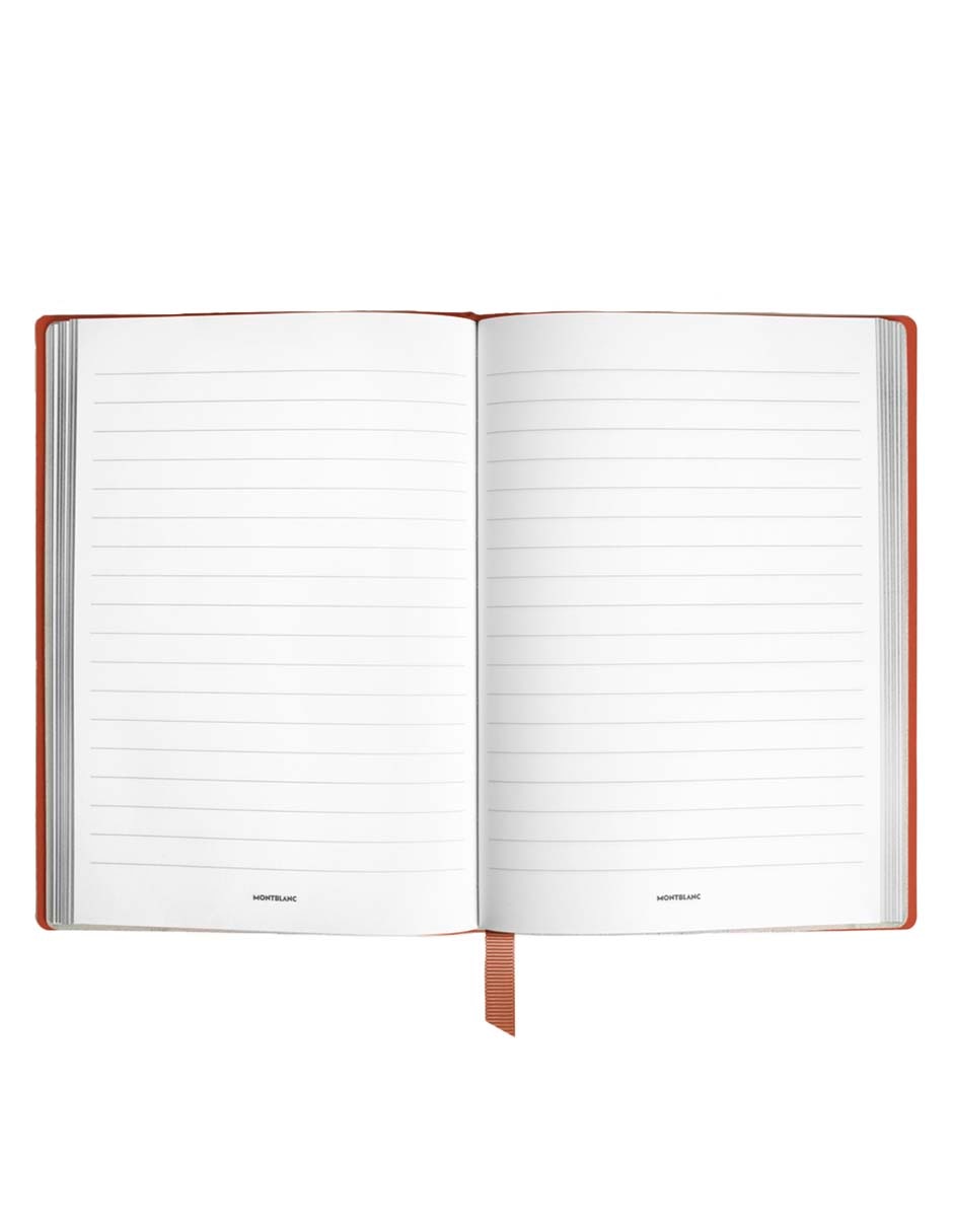 Cuaderno con funda hoja a rayas 2