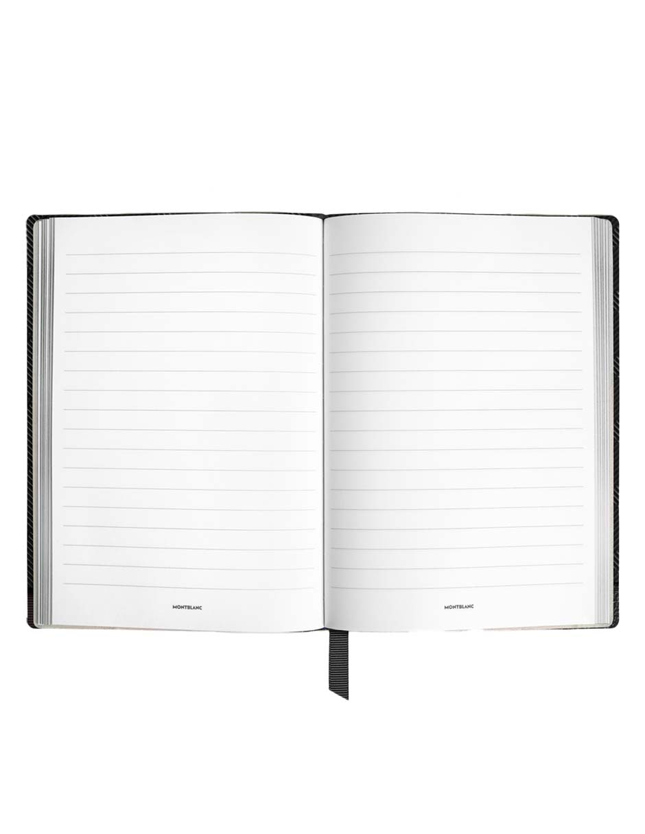 Cuaderno con funda hoja a rayas