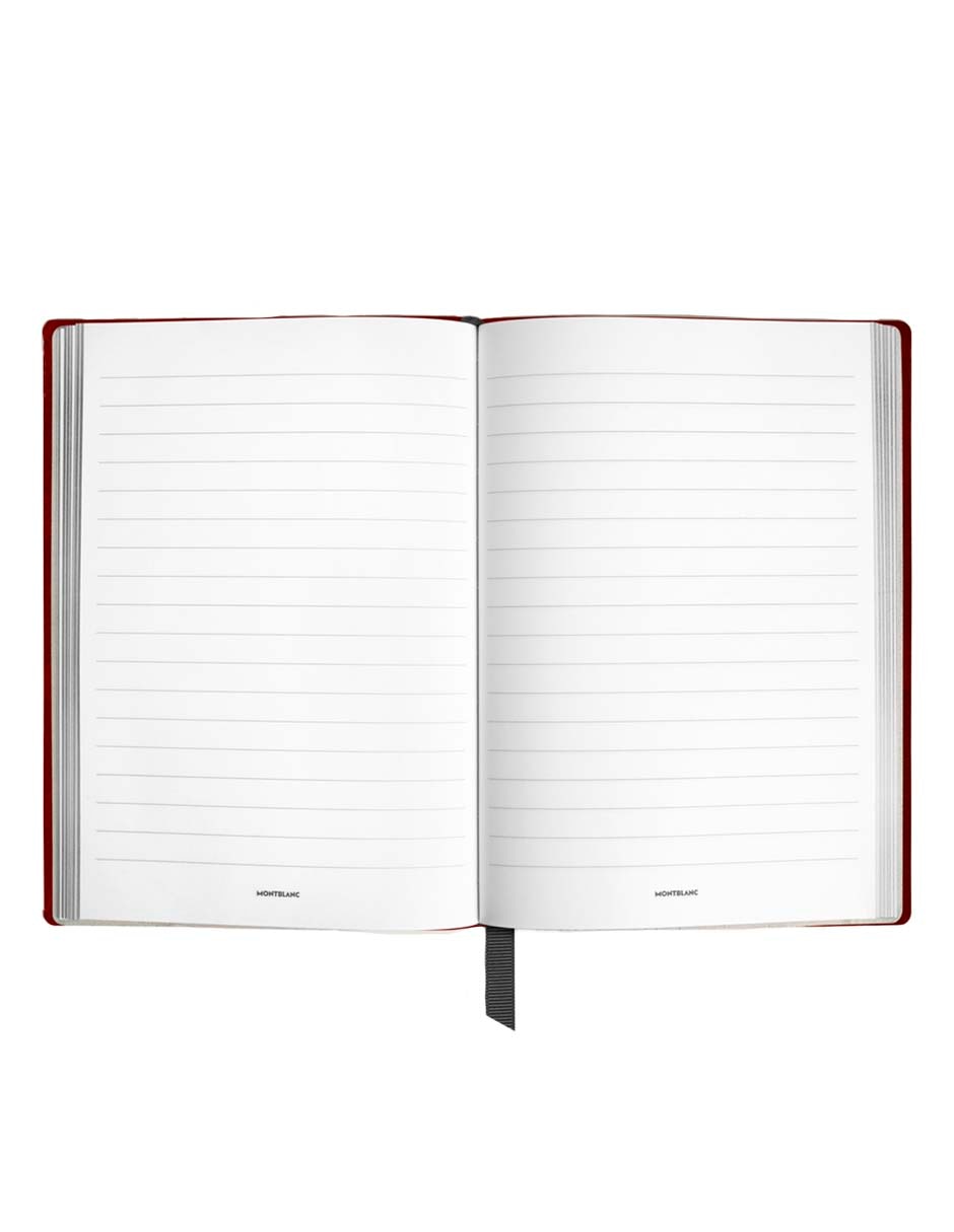 Cuaderno con funda hoja a rayas 2