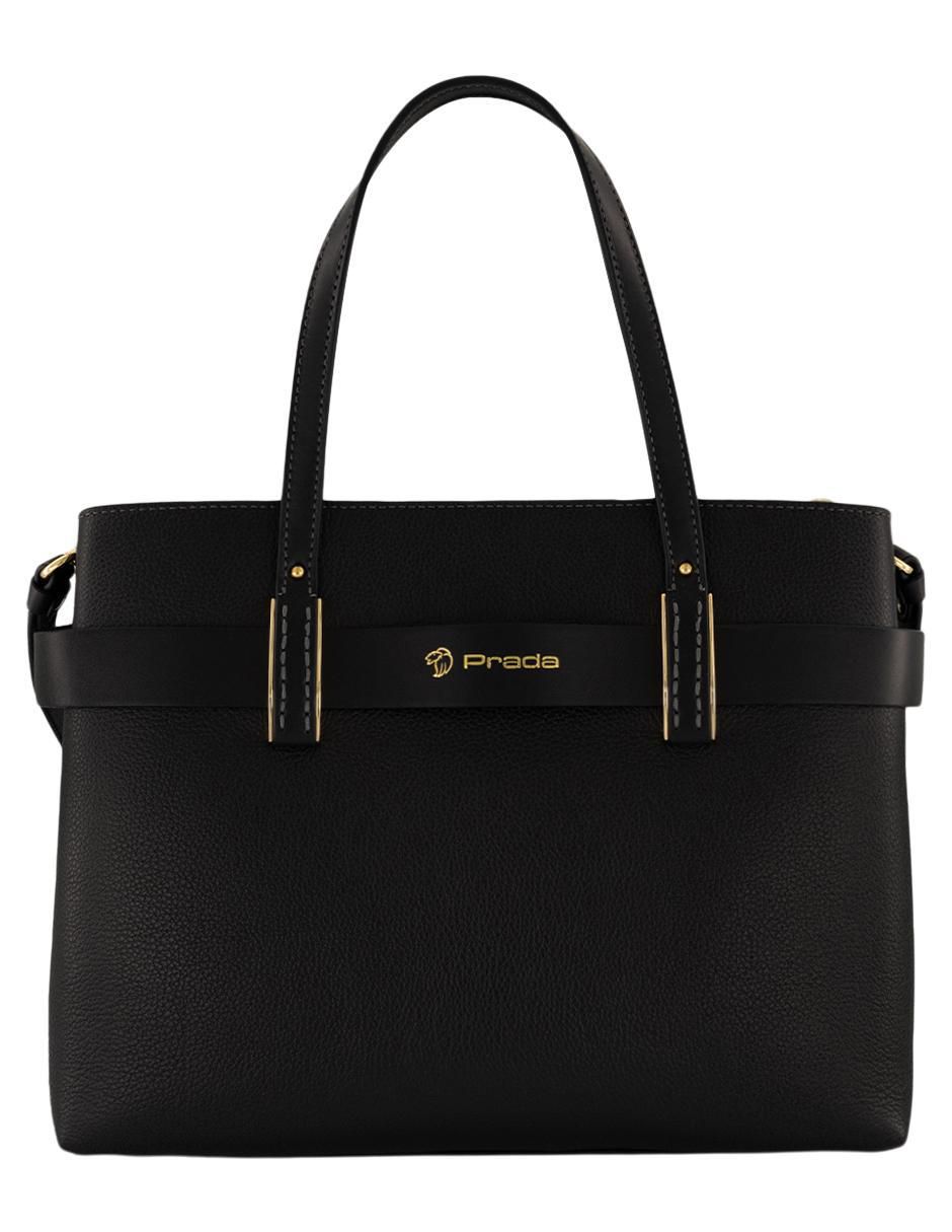 Bolsa shopper de piel para mujer