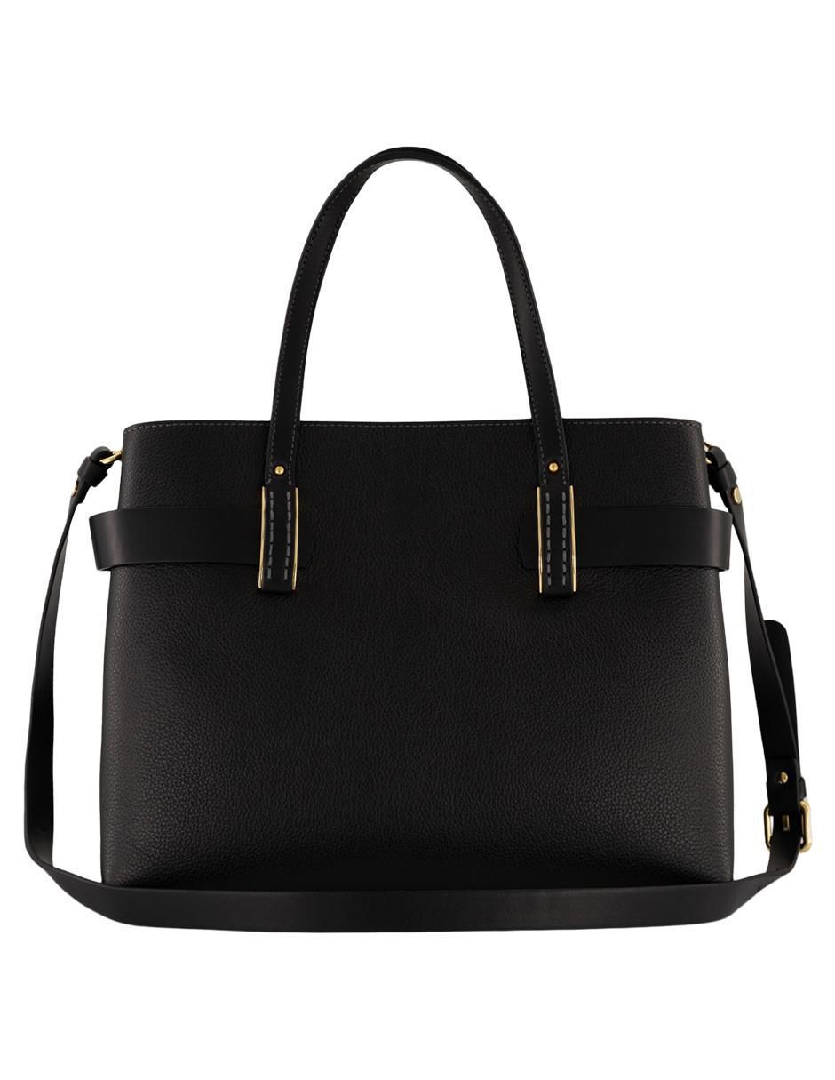 Bolsa shopper de piel para mujer 2