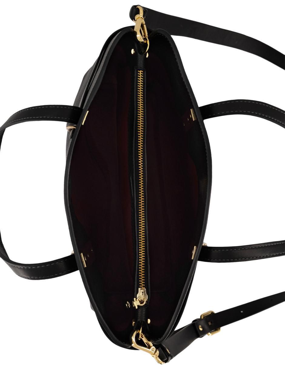 Bolsa shopper de piel para mujer 4