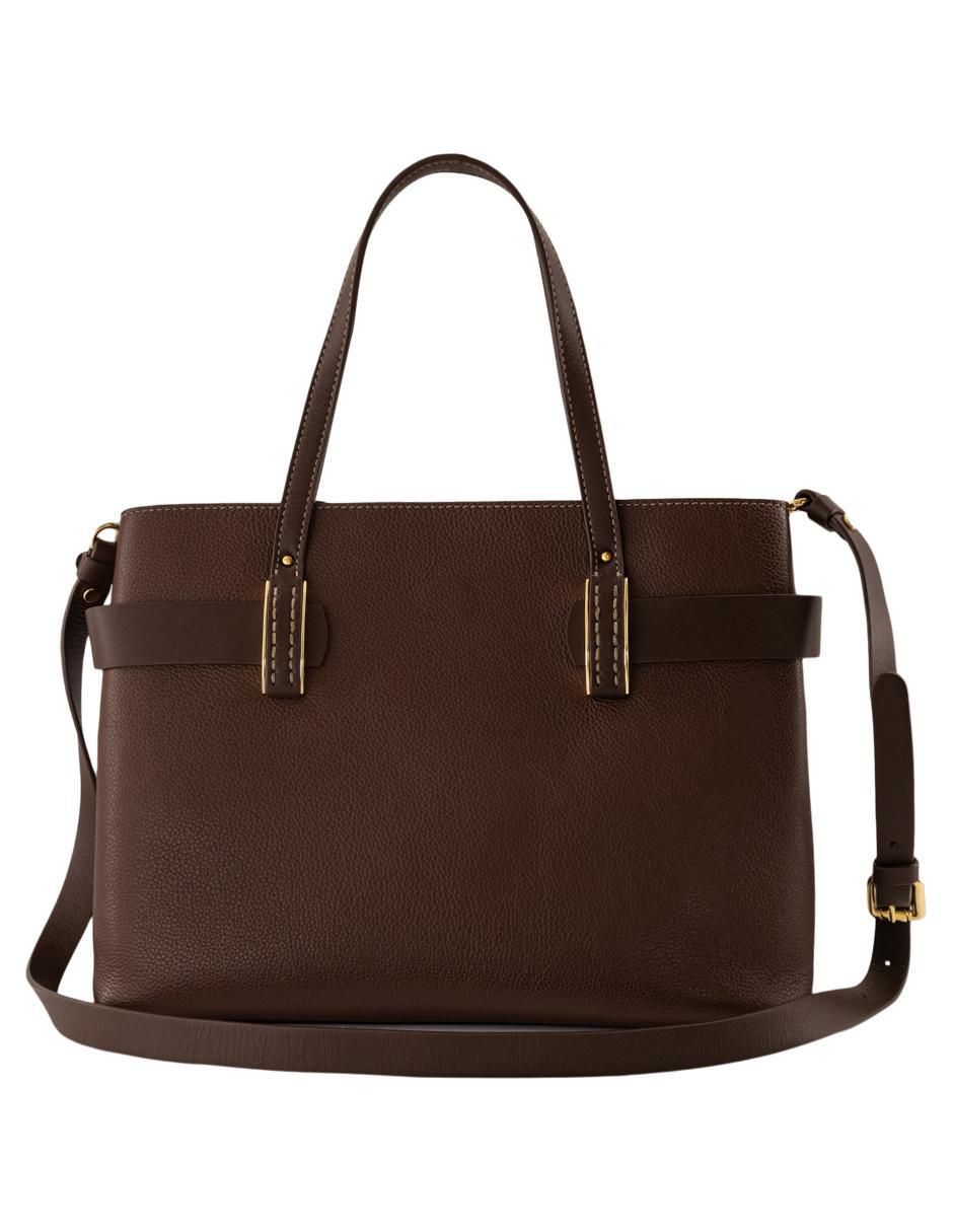 Bolsa shopper de piel para mujer 2