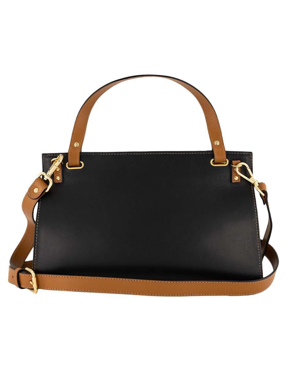 Bolsa satchel de piel para mujer 3